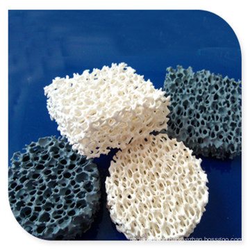 Alumina Zirconia Sic Porous Ceramic Reticulated Foam Filter for Metal Foundry